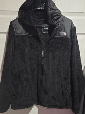 The North Face Black Fleece Jacket with Hood